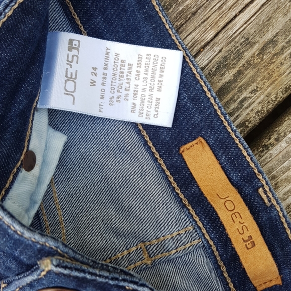 Joe's Jeans skinny mid rise - Picture 2 of 4